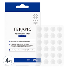테라픽 리페어 힐링 패치, 120개입, 4개