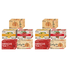 다하다 늙은호박차 스윗유자 스트로베리 히비스커스 호박팥차, 2세트