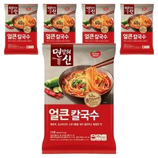 동원 면발의신 얼큰칼국수, 5개, 268g