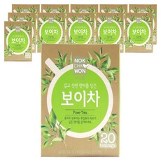 녹차원 보이차, 900mg, 20개입, 12개