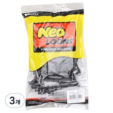 NeoLunce 30 厘米圓形氣球, 珍珠黑, 150入