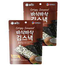MAROCHIP 海苔脆片 椰子口味, 20g, 2個