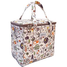 lapezzo 保溫保冷袋 + 肩背帶, 動物園白