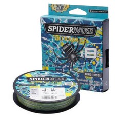 SPIDERWIRE Pure Fishing 超級PE線 Ultra Cast 8 PE線 150m, 1個, 水漾迷彩