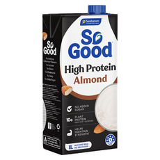 So Good Basic系列 無糖植物蛋白杏仁奶, 1瓶, 1L