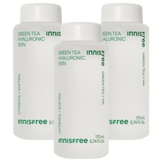 INNISFREE 綠茶玻尿酸保濕調理液, 170ml, 3瓶