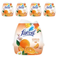 farcent 花仙子 花語香膏, 200g, 5個, 柑橘