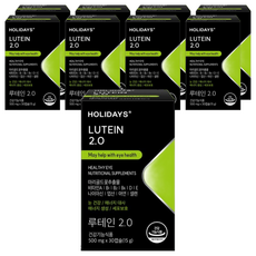 HOLIDAYS 綜合維他命葉黃素2.0, 30顆, 9盒