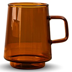 KALDIN Sedona 耐熱玻璃琥珀色馬克杯, 340ml, 1個