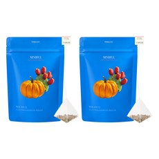 푸드올로지 마인드풀 백년초 호박 삼각티백, 2.5g, 20개입, 2개