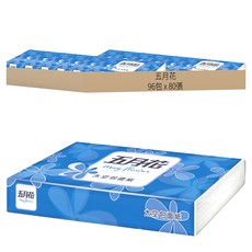 五月花 太空包面紙, 96包, 1組