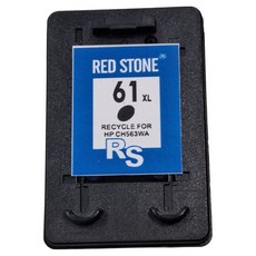 RED STONE 紅石 HP CH563WA#61XL 環保墨水匣 黑色, 1個