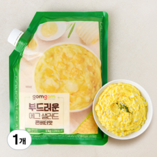 곰곰 부드러운 에그 샐러드 콘버터맛, 1kg, 1개