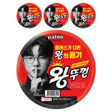 왕뚜껑 컵라면 110g, 4개
