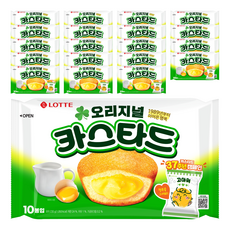 롯데카스타드 오리지널, 230g, 20개