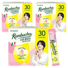 티젠 콤부차 시칠리아 핑크레몬, 5g, 3개, 30개입