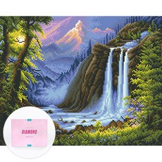 DCLARE 相框畫布型鑽石畫 DIY 套組 40 x 50 cm, 1套, 幻想曲