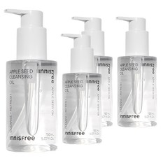 이니스프리 애플 씨드 클렌징 오일, 150ml, 4개