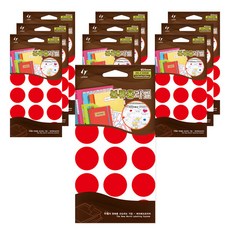 Laytech 索引分類標籤紙 20-C300 R 紅色, 10片