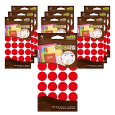 LATECH 索引分揀紙標籤 20-C301 R 紅色, 10片