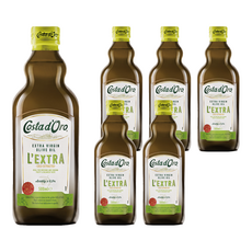 Costad'Oro 義大利原裝進口特級冷壓初榨橄欖油禮盒, 6瓶