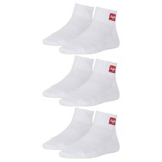 Rawlings 棒球踝襪 AAS9S06-W 3入, 白色, 3個