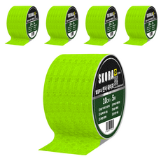 高亮度反光膠帶, 5個, 綠色熒光