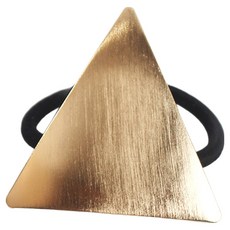 수스다 플랫 삼각 스퀘어 머리끈 76