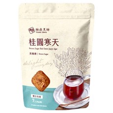 糖鼎 黑糖桂圓寒天, 30g, 7顆, 1包