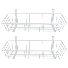 多用途窗框置物架, 白色, 2個