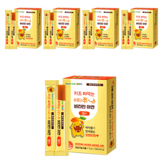 Nutri D-DAY 兒童擠著吃的維他命Chu維他命鋅果凍 15入, 5個, 225g