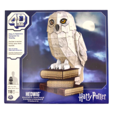 SPIN MASTER 4D Build 立體拼圖哈利波特系列 30.5 x 26.3 x 6cm 12歲以上, 118片, 1盒, 嘿美 白灰色