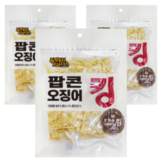리프레쉬 팝콘 오징어 킹, 160g, 3개