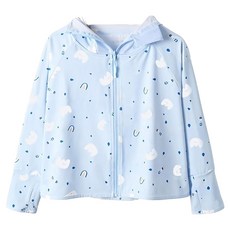 兒童涼感防曬外套 UPF50+ 薄透氣性好