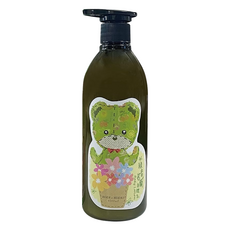BEAR&BEARS 熊大庄 綠香岩蘭身體乳 木質花香 500ml, 1瓶