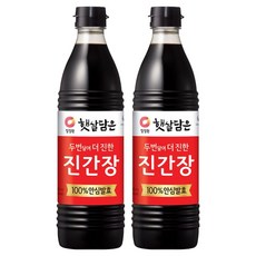햇살담은 두번달여 더 진한 진간장, 840ml, 2개