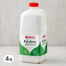 서울우유, 1.8L, 4개