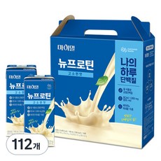 마이밀 정품 뉴프로틴 고소한맛, 190ml, 112개
