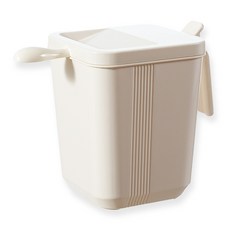 둥둥펫 고양이 배변 휴지통 + 모래삽 세트, 화이트(휴지통), 1세트