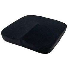 solve living 透氣網眼記憶棉坐墊, 黑色