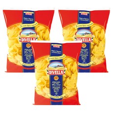 DIVELLA 德威樂 義大利鳥巢寬扁麵, 500g, 3個