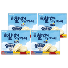 LOTTE 樂天 名家 麻糬奶油起司派, 10入, 250g, 4盒