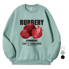 벤힛 남녀공용 RUBBERY 코튼 스웨트셔츠 맨투맨