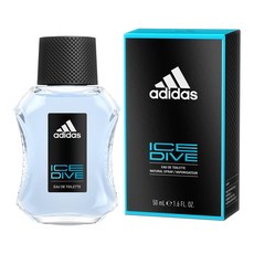 adidas 愛迪達 超越沁涼男性淡香水, 50ml, 1瓶