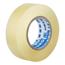 DEER BRAND 鹿頭牌 電氣PVC絕緣膠帶 IA87 19mm x 10m 透明 10卷組, 1組