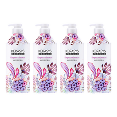 KERASYS 香氛潤髮乳 Elegance+Sensual, 980ml, 4瓶