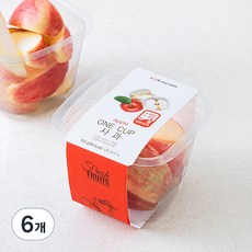 푸드팩토리 원 컵 사과, 150g, 1개입, 6개