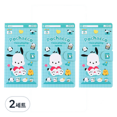 산리오캐릭터즈 마그넷 점착 메모지, 포차코, 6개