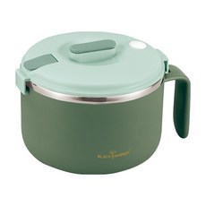 BLACK HAMMER 不鏽鋼雙層隔熱多功能碗, 綠色, 1個