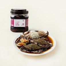 초록햇살 국내산 암꽃게로 갓 담근 간장게장, 1.5kg, 1개